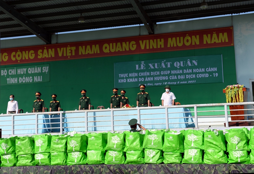 Bộ Chỉ huy quân sự tỉnh Đồng Nai xuất quân cao điểm giúp dân